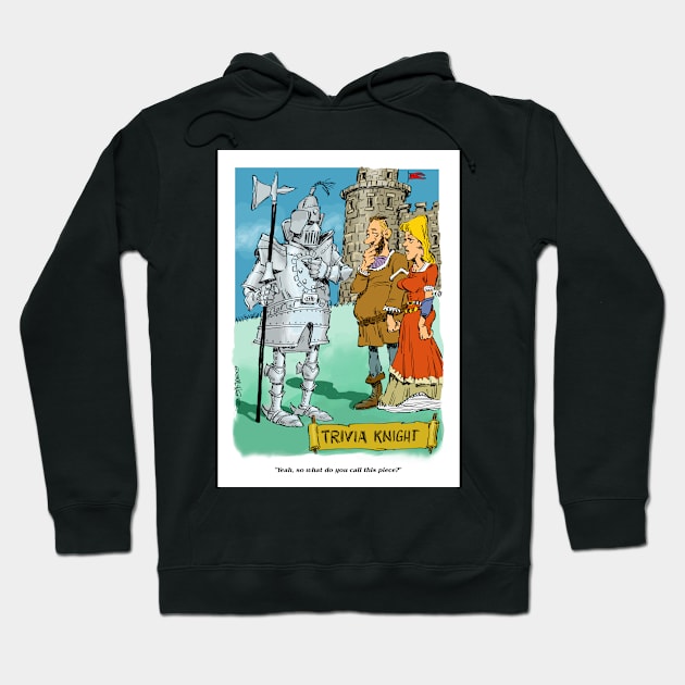 Trivia Knight Hoodie by Steerhead